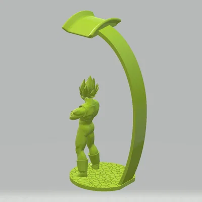 Giá treo tai nghe Vegeta (Dragon Ball Super) – Headphone stand/holder