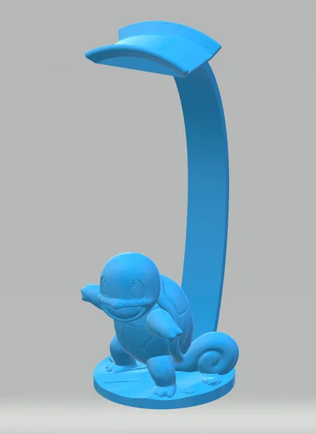 Giá treo/đế tai nghe Squirtle (Squirtle headphone stand / holder) - Image 1