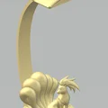 Giá/Kệ treo tai nghe Ninetails (Ninetails headphone stand / holder) - Thumbnail 1