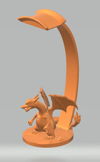 Giá đỡ tai nghe Charizard (Headphone Stand/Holder) - Image 2