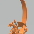 Giá đỡ tai nghe Charizard (Headphone Stand/Holder) - Thumbnail 2
