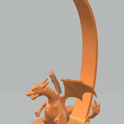 Giá đỡ tai nghe Charizard (Headphone Stand/Holder)