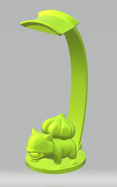 Giá đỡ/treo tai nghe Bulbasaur (Bulbasaur headphone stand/holder) - Image 2