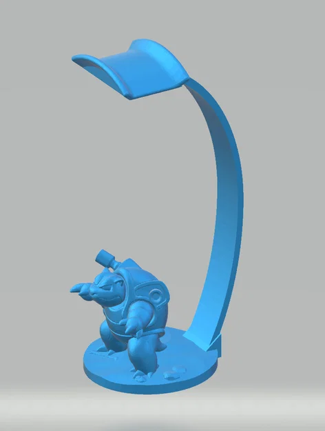 Giá đỡ/treo tai nghe Blastoise (Blastoise headphone stand/holder) - Image 2
