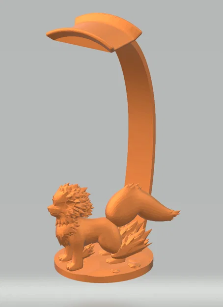 Giá đỡ headphone Arcanine (headphone stand/holder) - Image 2