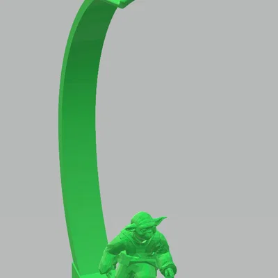 Giá đỡ tai nghe Yoda (Yoda Headphone Stand/Holder)