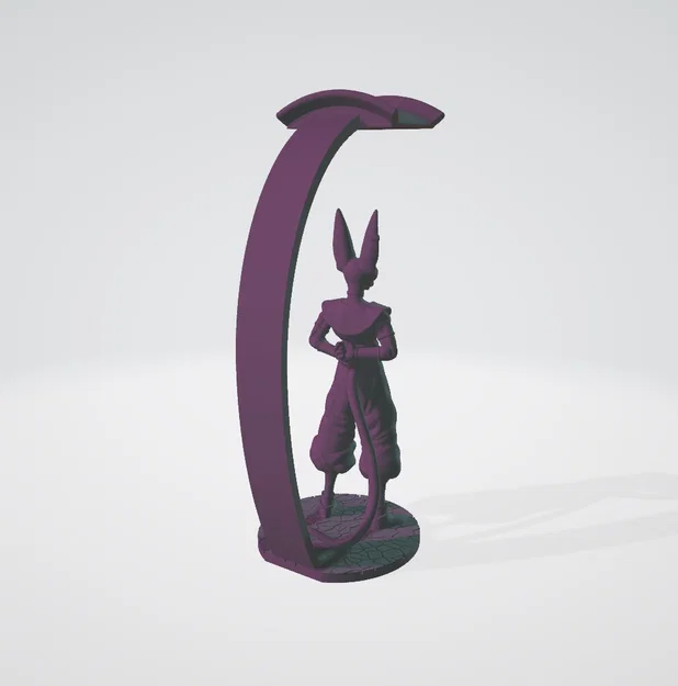 Kệ treo tai nghe Beerus (Beerus headphone stand) - Image 2