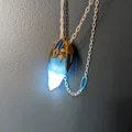 Mặt dây chuyền pha lê phát sáng (Light up crystal pendant) - Thumbnail 1