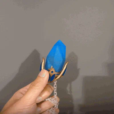 Mặt dây chuyền pha lê phát sáng (Light up crystal pendant)
