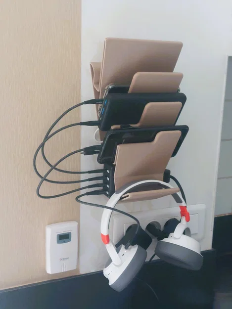 Trạm sạc treo tường (wall mount) cho điện thoại, tablet và thiết bị khác - Image 1