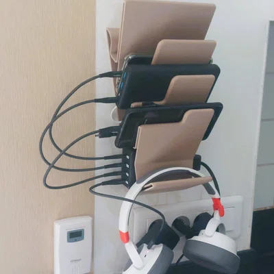 Trạm sạc treo tường (wall mount) cho điện thoại, tablet và thiết bị khác