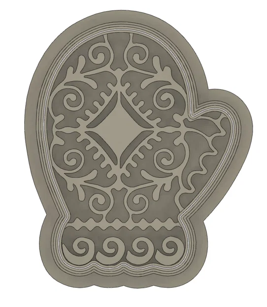 Khuôn cắt bánh hình găng tay (Cookie Cutters Glove) - Image 3