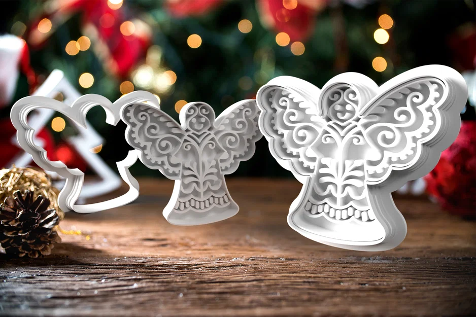 Khuôn Cắt Bánh Thiên Thần (Cookie Cutters Angel) - Image 1