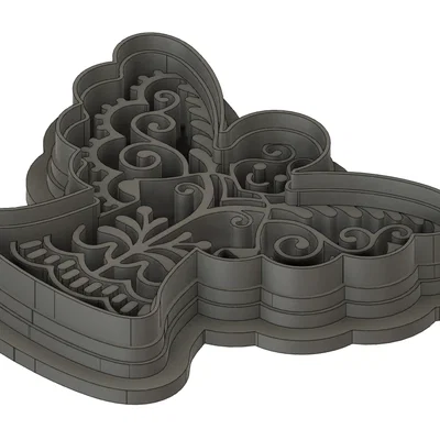 Khuôn Cắt Bánh Thiên Thần (Cookie Cutters Angel)