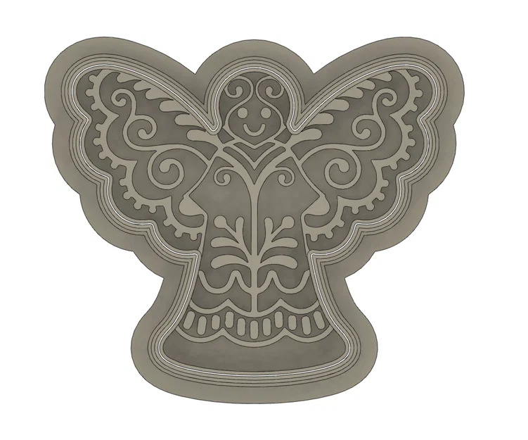 Khuôn Cắt Bánh Thiên Thần (Cookie Cutters Angel) - Image 3