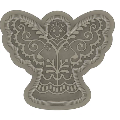 Khuôn Cắt Bánh Thiên Thần (Cookie Cutters Angel)