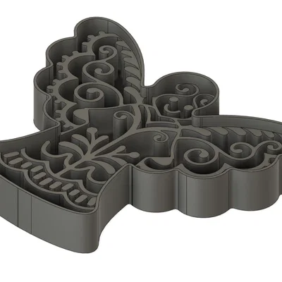 Khuôn Cắt Bánh Thiên Thần (Cookie Cutters Angel)