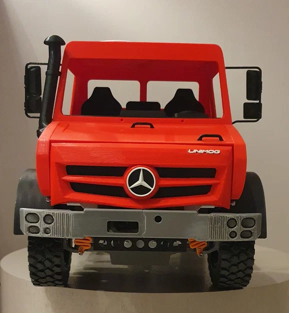 Cabin/Body Mercedes UNIMOG U5023 (RC CAR/RC TRUCK) tỉ lệ 1/10 - Image 1