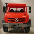 Cabin/Body Mercedes UNIMOG U5023 (RC CAR/RC TRUCK) tỉ lệ 1/10 - Thumbnail 1