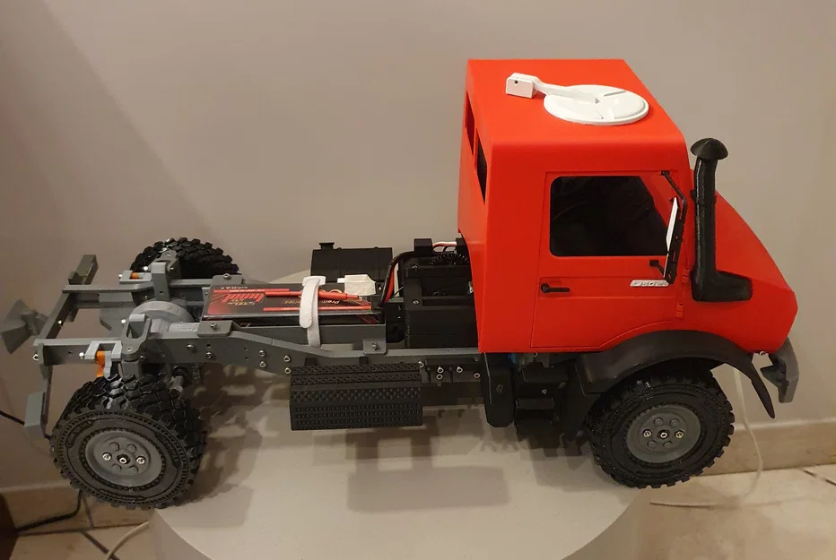 Cabin/Body Mercedes UNIMOG U5023 (RC CAR/RC TRUCK) tỉ lệ 1/10 - Image 2
