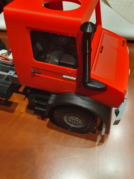 Cabin/Body Mercedes UNIMOG U5023 (RC CAR/RC TRUCK) tỉ lệ 1/10 - Image 3