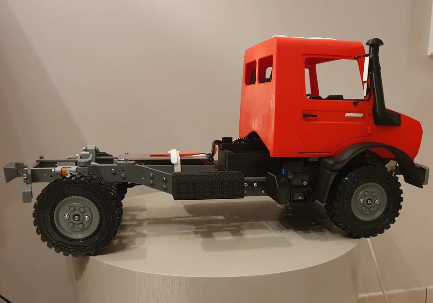 Cabin/Body Mercedes UNIMOG U5023 (RC CAR/RC TRUCK) tỉ lệ 1/10 - Image 4