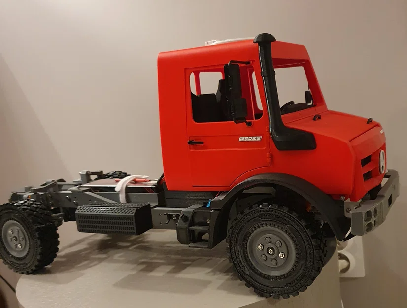 Cabin/Body Mercedes UNIMOG U5023 (RC CAR/RC TRUCK) tỉ lệ 1/10 - Image 13
