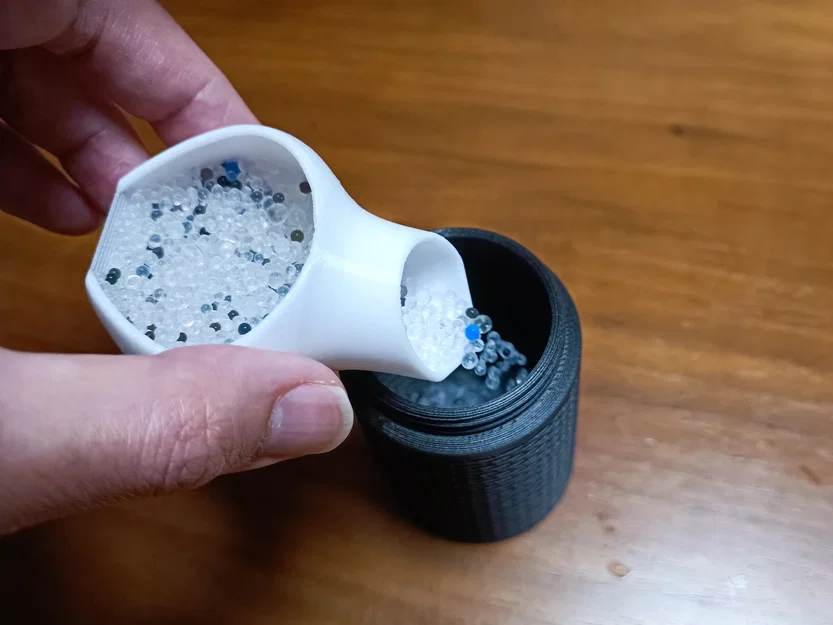 Muỗng xúc hạt hút ẩm Silica Gel thông minh - Không cần support - Image 1
