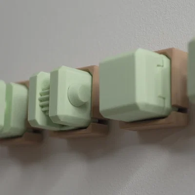 Cụm Cube Cơ Cấu In 3D (3D Printed Mechanism Cubes)