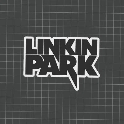 Mô hình logo Linkin Park in 3D trang trí tường ấn tượng