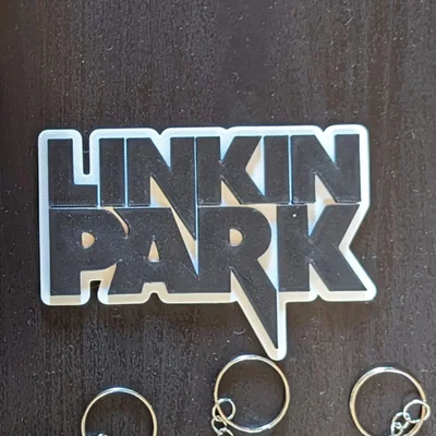 Mô hình logo Linkin Park in 3D trang trí tường ấn tượng