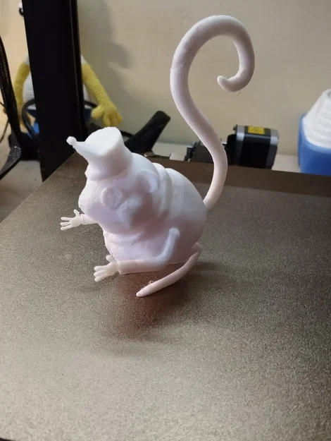 Mô hình chú chuột xiếc trong phim Coraline (Raton Coralaine) in 3D - Image 1