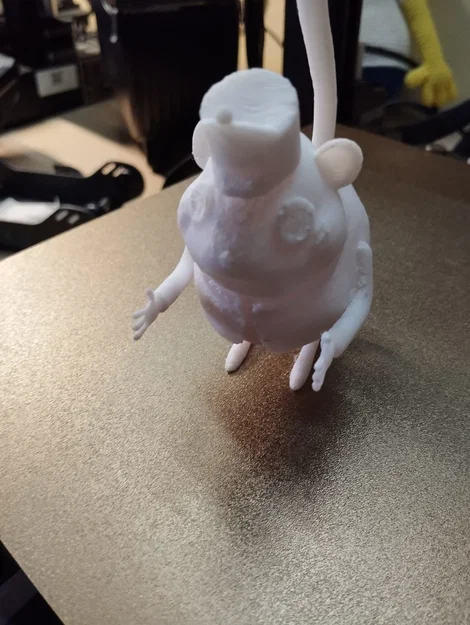 Mô hình chú chuột xiếc trong phim Coraline (Raton Coralaine) in 3D - Image 3