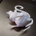 Mô hình chú chuột xiếc trong phim Coraline (Raton Coralaine) in 3D - Thumbnail 5