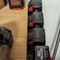 Kẹp gắn pin Milwaukee M18 dạng Clip-In (Battery Mount Clip-In) - Thumbnail 2