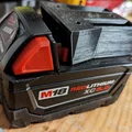 Kẹp gắn pin Milwaukee M18 dạng Clip-In (Battery Mount Clip-In) - Thumbnail 5