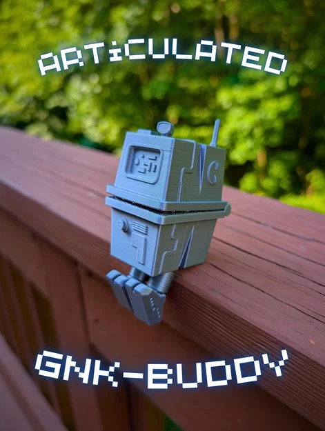GNK-Buddy: Gonk Droid Star Wars PiP khớp nối (Articulated) - Image 1