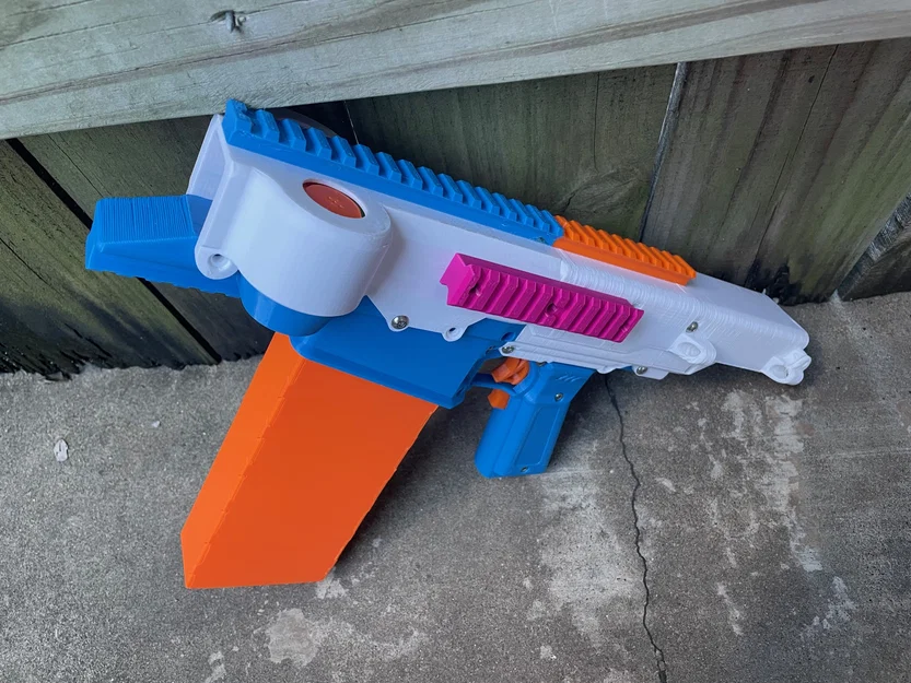 ABF-8 (Auto Buckfoam-8) Nerf Mag-fed Auto-shotgun - Image 1