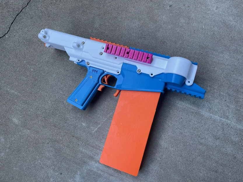 ABF-8 (Auto Buckfoam-8) Nerf Mag-fed Auto-shotgun - Image 2