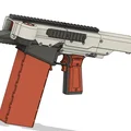 ABF-8 (Auto Buckfoam-8) Nerf Mag-fed Auto-shotgun - Thumbnail 4