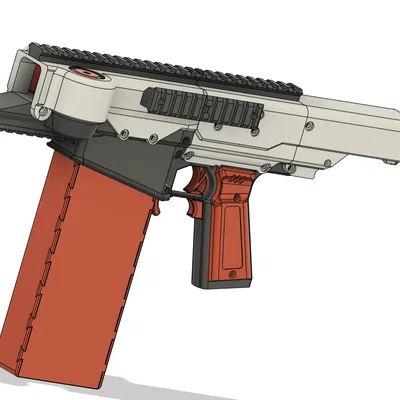ABF-8 (Auto Buckfoam-8) Nerf Mag-fed Auto-shotgun