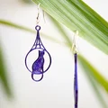 Bông tai hình mèo (Earrings cat) - Thumbnail 1