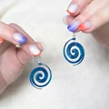 Bông tai hình xoắn ốc in 3D thời trang và hiện đại - Thumbnail 5