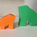 Giá cắm bàn chải đánh răng hình khủng long in 3D cực dễ thương - Thumbnail 1