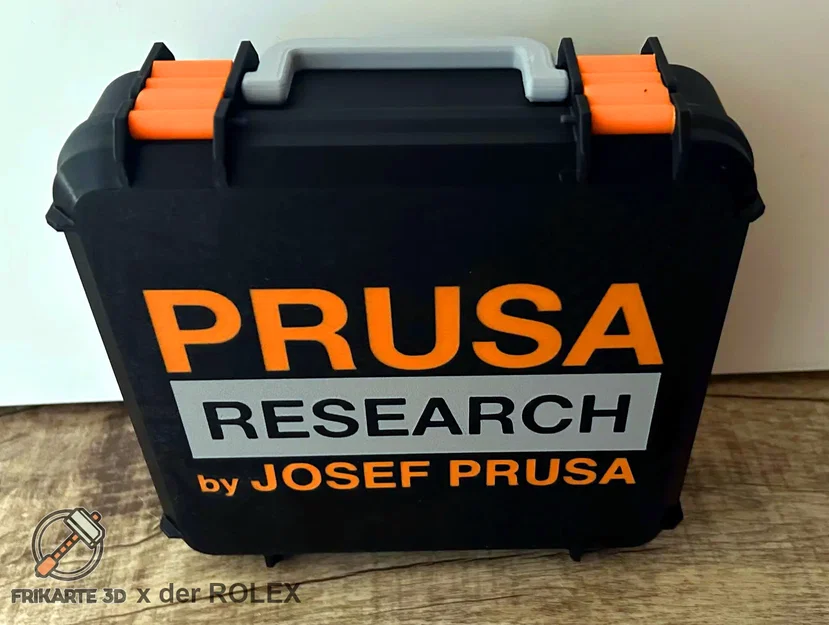 Prusa Box – Hộp đựng đồ nghề in 3D với logo Prusa Research - Image 1
