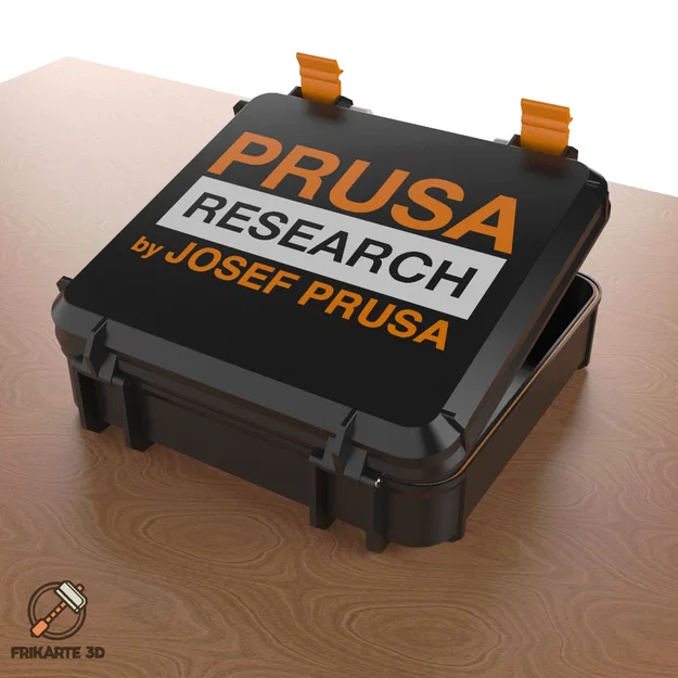Prusa Box – Hộp đựng đồ nghề in 3D với logo Prusa Research - Image 3