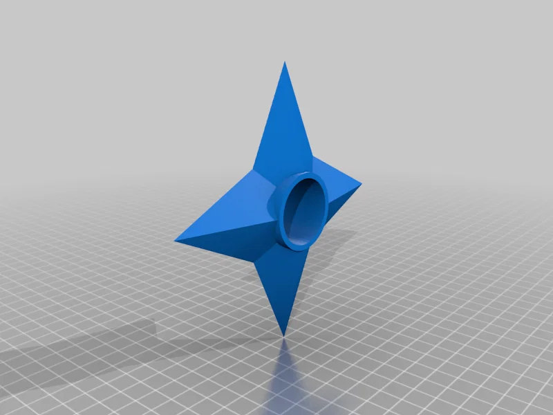 Shuriken 4 cánh (4-armed shuriken) - Image 2