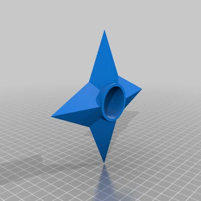 Shuriken 4 cánh (4-armed shuriken)