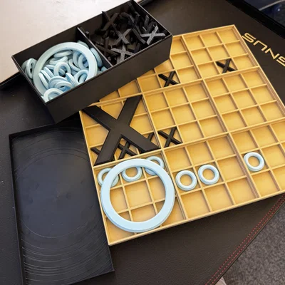 Bàn cờ & quân Ultimate Tic-Tac-Toe