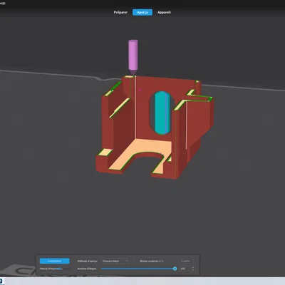 Ốp che bên trái Ender3 V3 KE (cache gauche ender3 v3 KE)